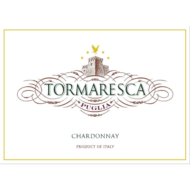Tormaresca Chardonnay 2014 Front Label