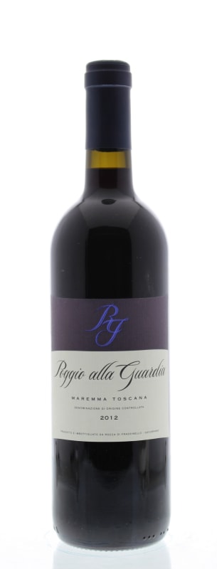 Rocca di Frassinello Poggio Alla Guardia 2012 Front Bottle Shot