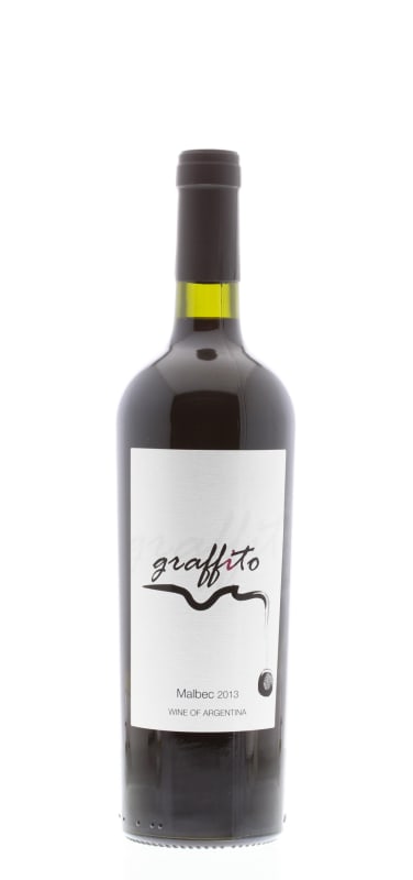 Graffito Malbec 2013 Front Bottle Shot