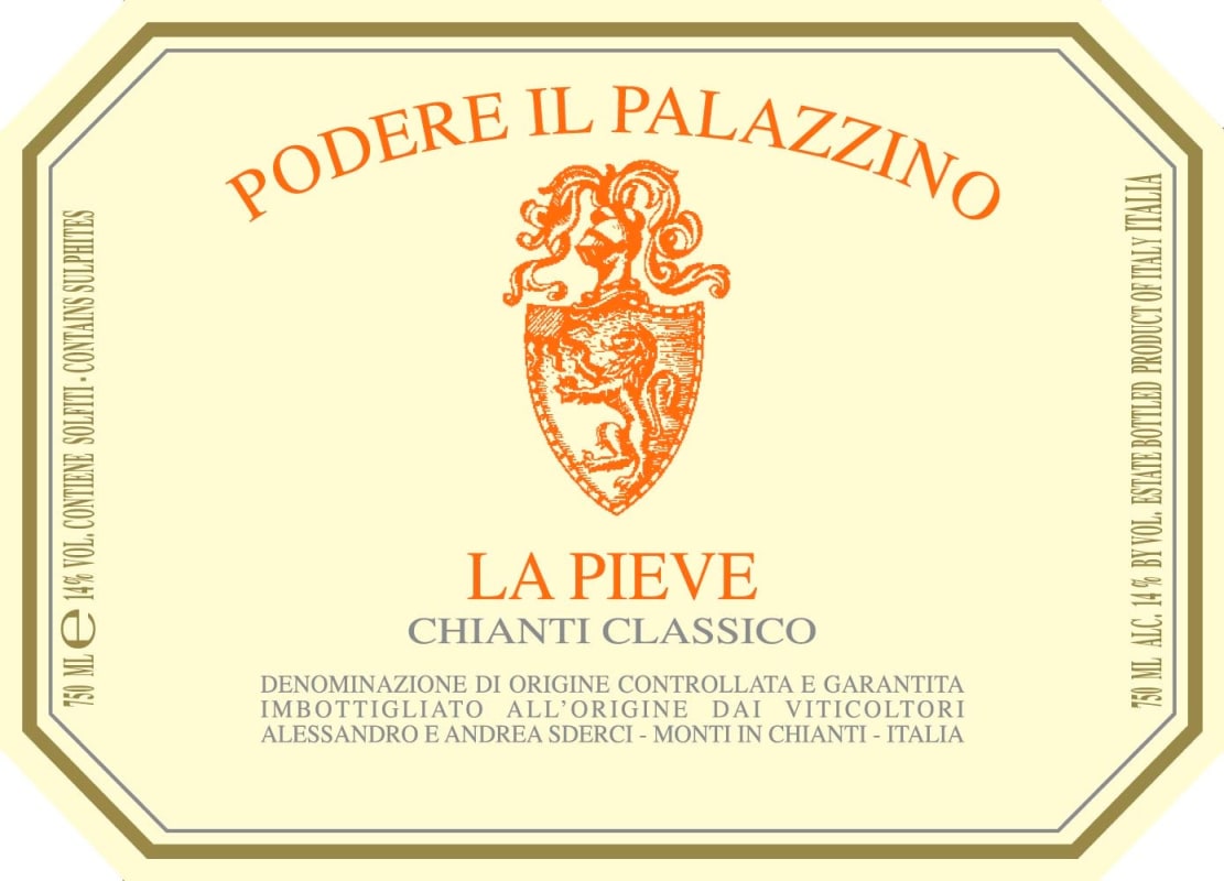 Podere Il Palazzino Chianti Classico La Pieve 2006 Front Label