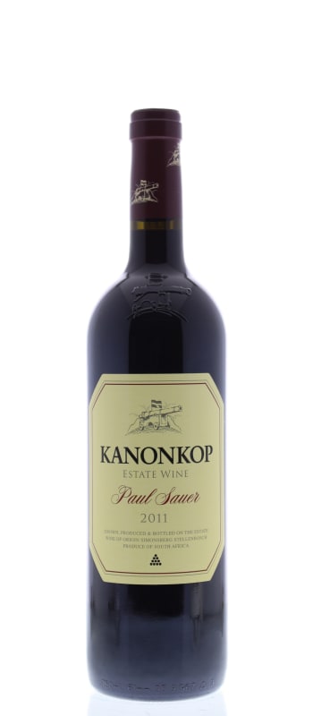 Kanonkop Paul Sauer Red Blend 2011 Front Bottle Shot
