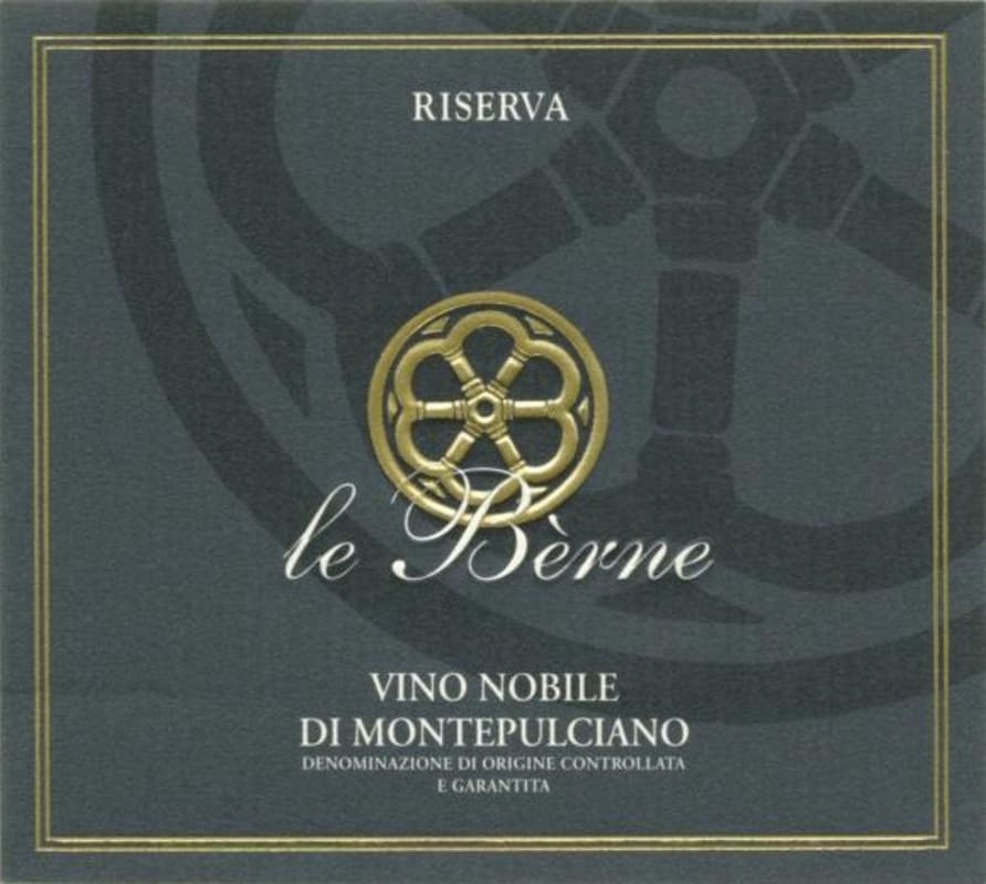 Le Berne Vino Nobile di Montepulciano Riserva 2006 Front Label
