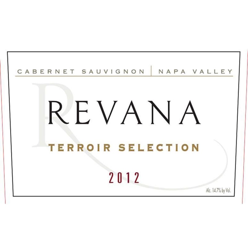 Revana Terroir Series Napa Valley Cabernet Sauvignon 2012 Front Label