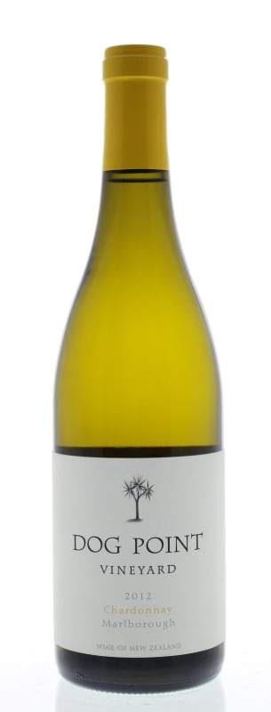 Dog Point Vineyard Chardonnay 2012 Front Bottle Shot