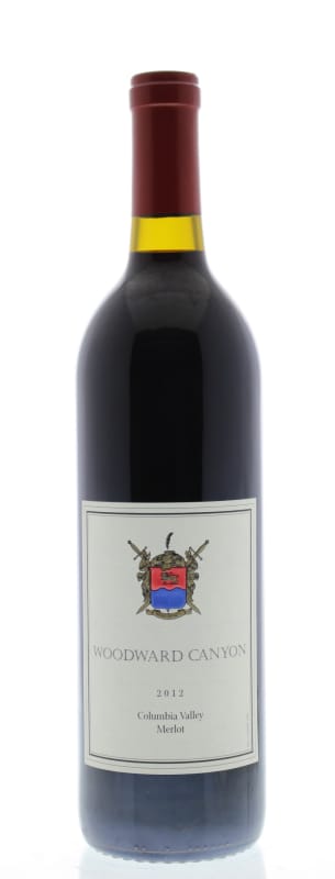 Woodward Canyon Columbia Valley Merlot 2012 Front Bottle Shot