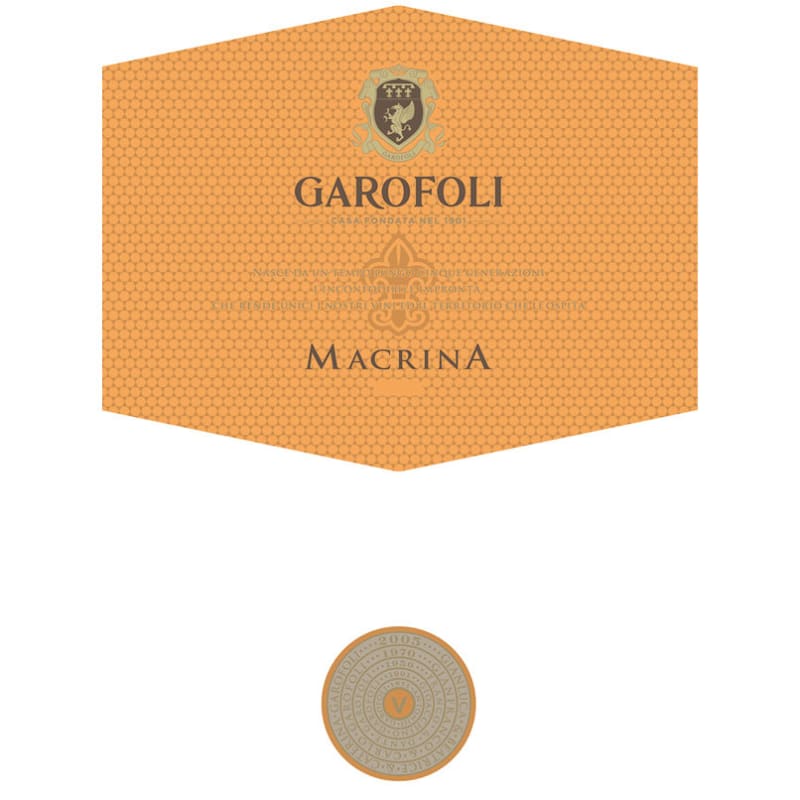 Garofoli Verdicchio dei Castello di Jesi Macrina 2014 Front Label