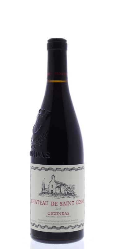 Chateau de Saint Cosme Gigondas 2013 Front Bottle Shot