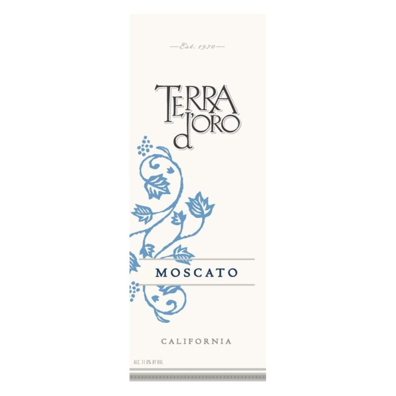 Terra d'Oro Moscato 2014 Front Label