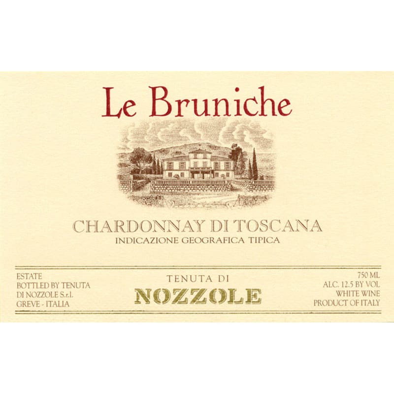 Tenuta di Nozzole Le Bruniche Chardonnay 2013 Front Label