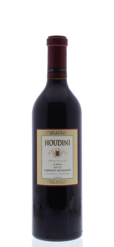 Houdini Cabernet Sauvignon 2012 Front Bottle Shot