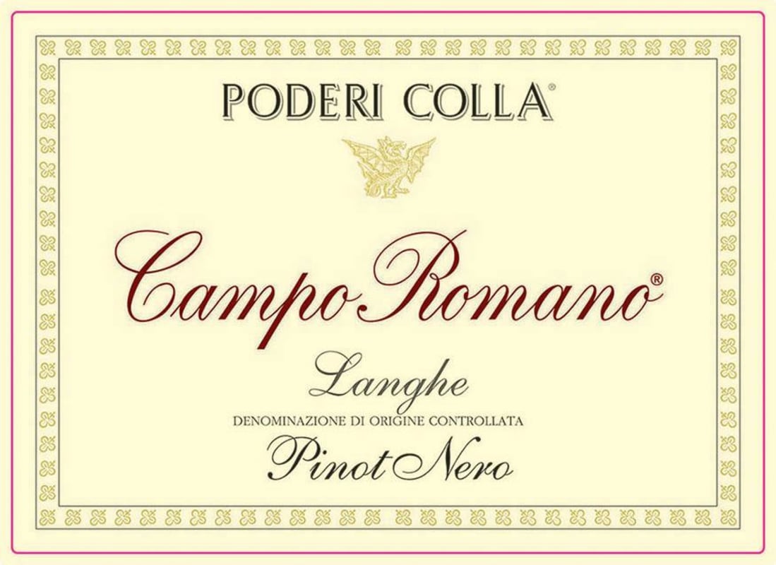Poderi Colla Langhe Campo Romano 2011 Front Label