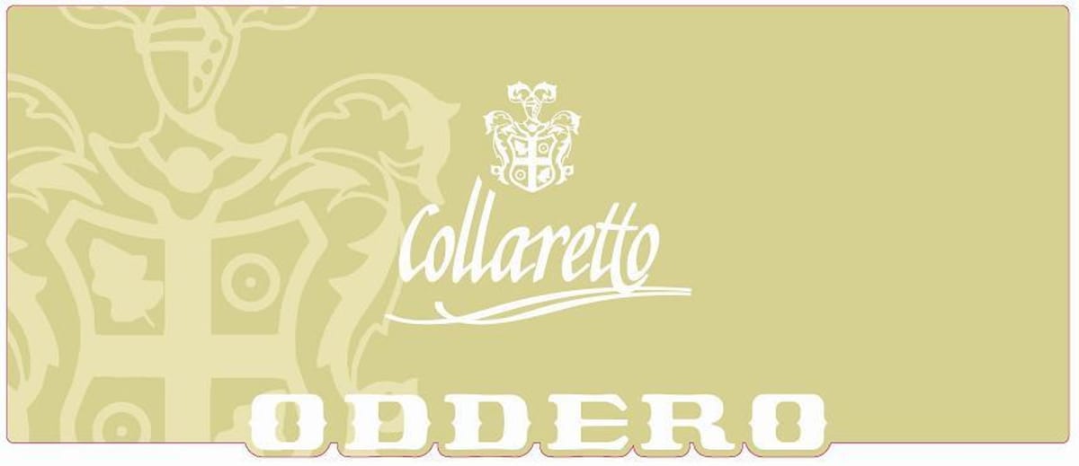 Oddero Collaretto Bianco 2012 Front Label