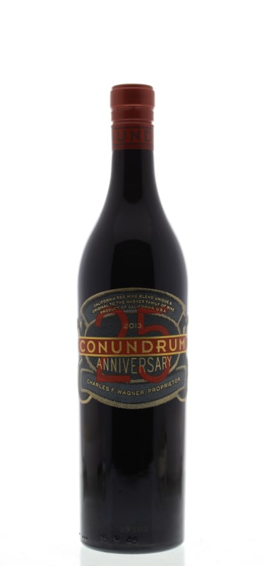 Conundrum Red Blend 2013 Front Bottle Shot
