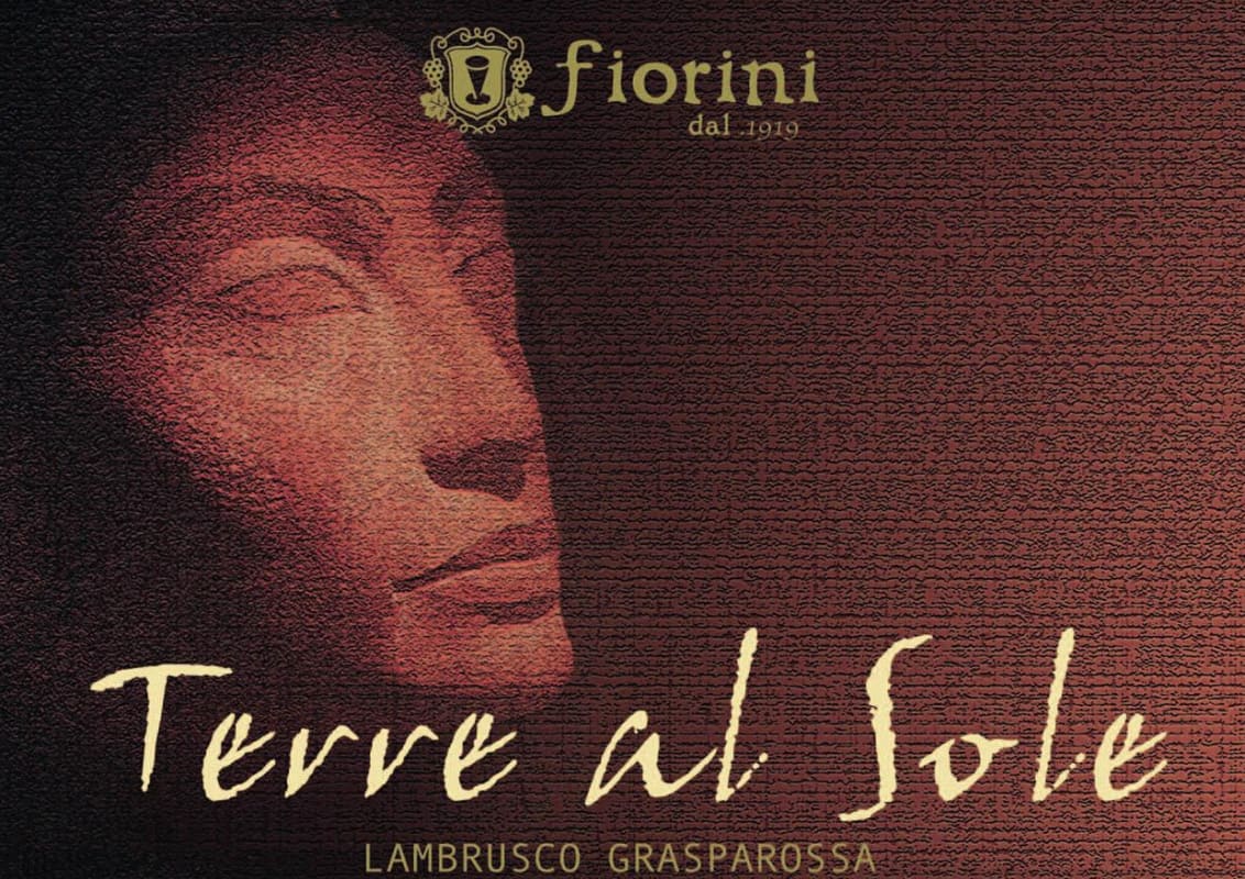Fiorini Lambrusco Grasparossa di Castelvetro Terre al Sole 2015 Front Label