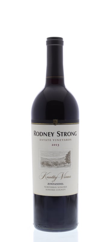 Rodney Strong Estate Knotty Vines Zinfandel 2013 Front Bottle Shot