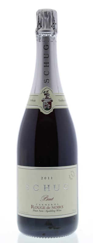 Schug Rouge de Noirs Brut 2011 Front Bottle Shot