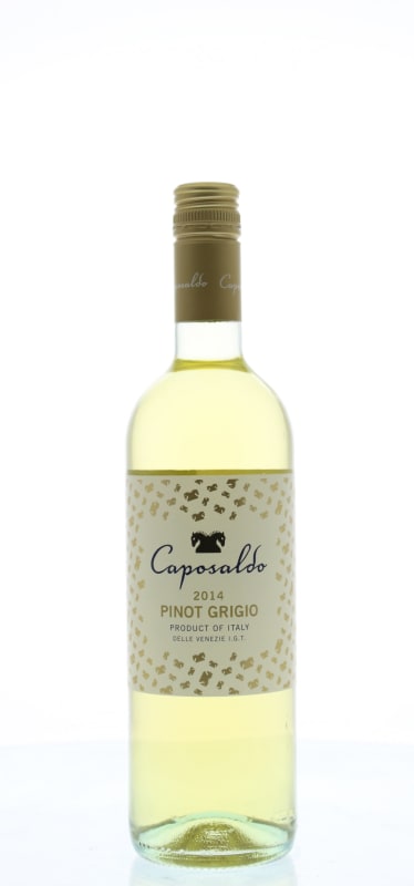Caposaldo Pinot Grigio 2014 Front Bottle Shot