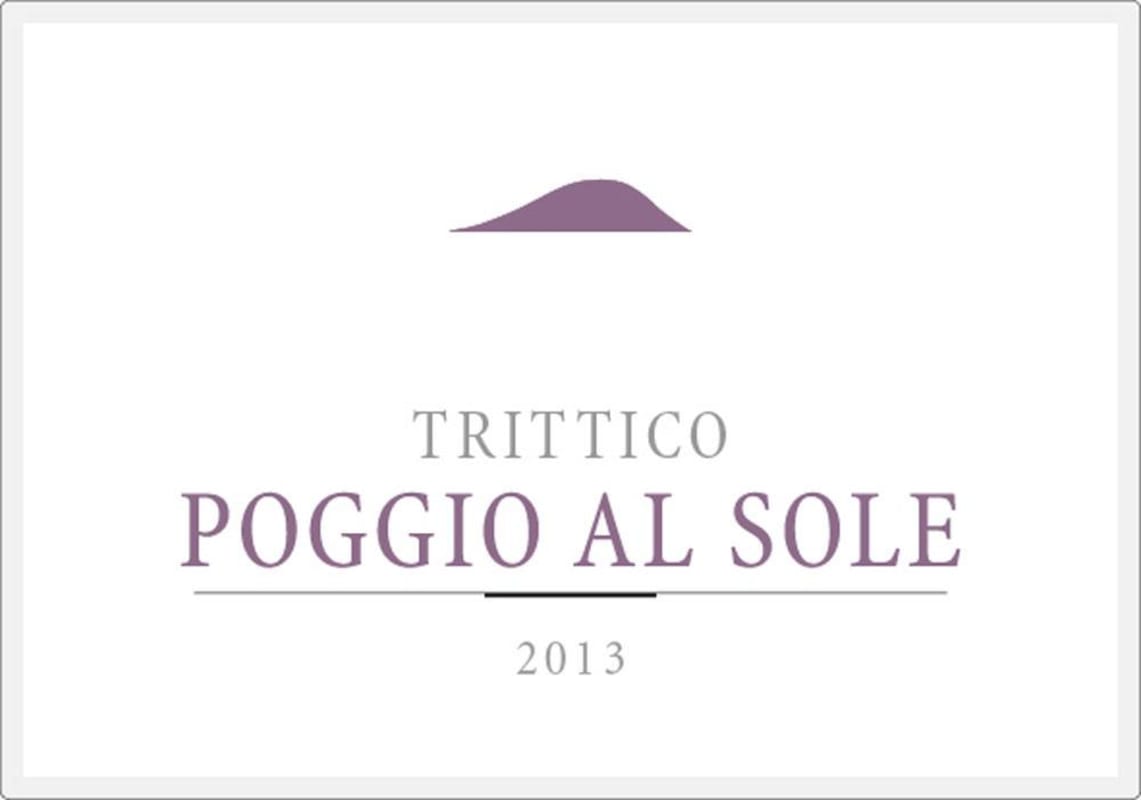 Poggio Al Sole Toscana Trittico Rosso 2013 Front Label