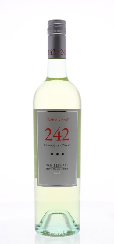 Noble Vines 242 Sauvignon Blanc 2014 Front Bottle Shot