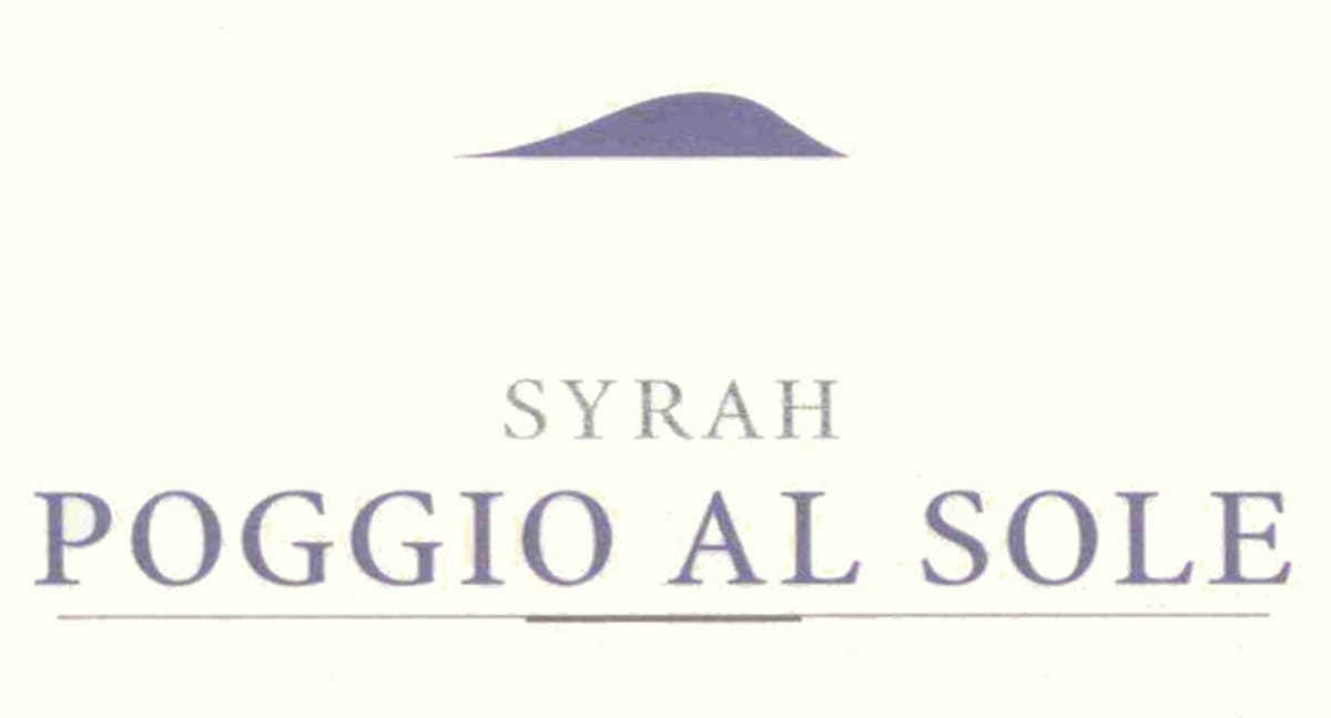 Poggio Al Sole Toscana Syrah 2011 Front Label