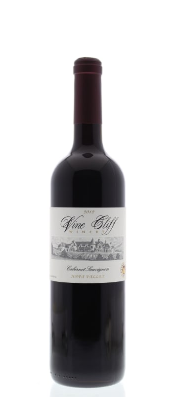 Vine Cliff Napa Valley Cabernet Sauvignon 2012 Front Bottle Shot