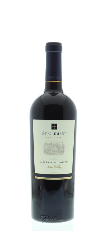 St. Clement Cabernet Sauvignon 2012 Front Bottle Shot