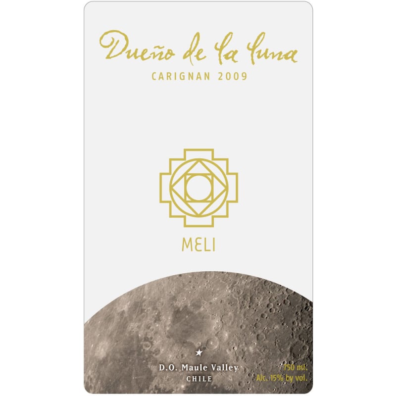 MELI Dueno de la Luna Carignane 2009 Front Label