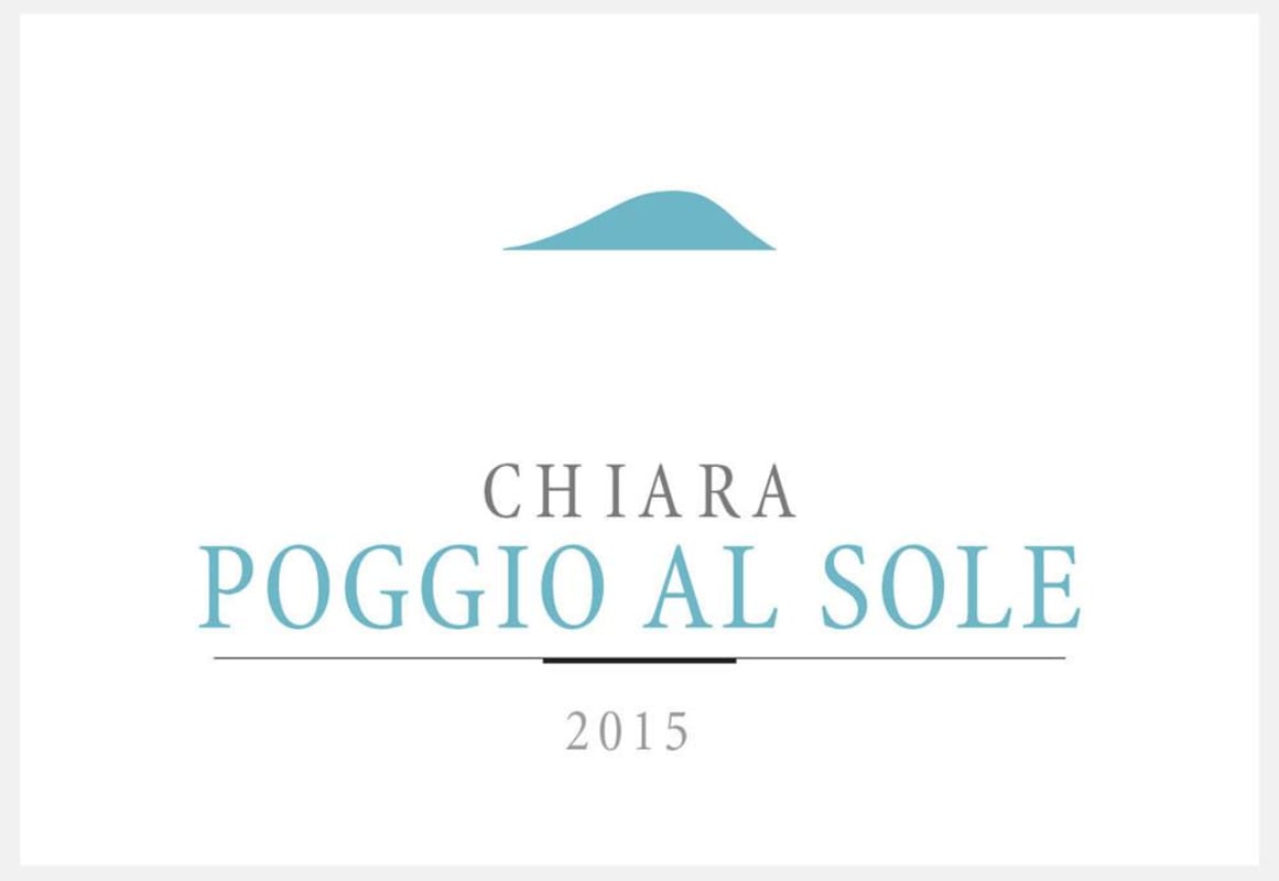 Poggio Al Sole Toscana Chiara Bianco 2015 Front Label