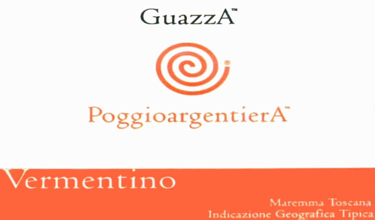 Poggio Argentiera Maremma Toscana Guazza Vermentino 2011 Front Label