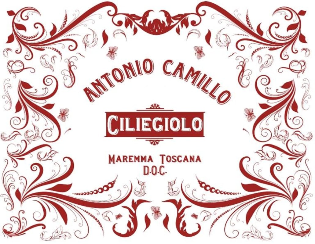 Antonio Camillo Principio Cilegiolo Maremma Toscana 2013 Front Label