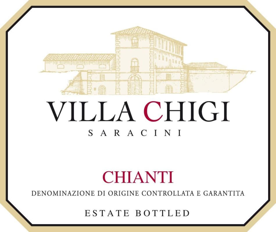Poggio Bonelli Chianti Villa Chigi Saracini 2015 Front Label
