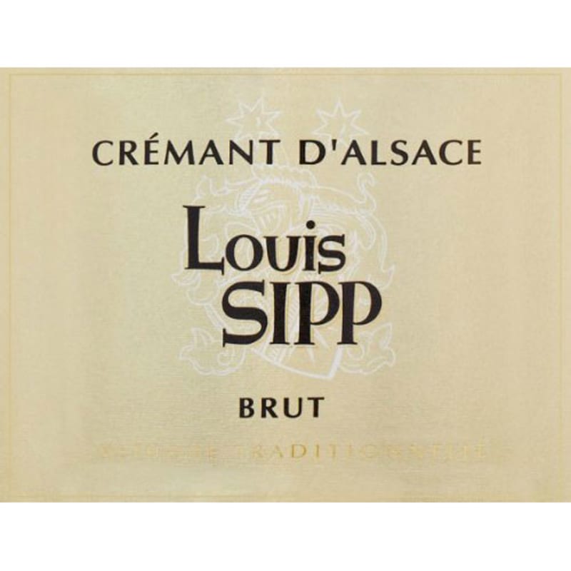 Louis Sipp Cremant Brut Front Label