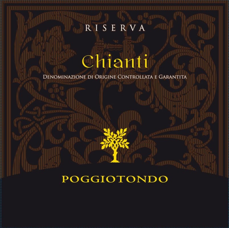 Poggiotondo Chianti Riserva 2009 Front Label