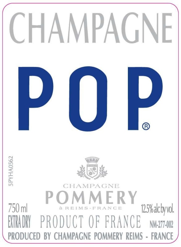 Pommery POP Front Label