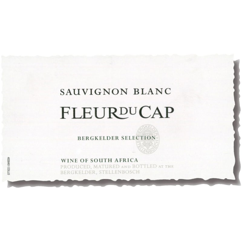 Fleur du Cap Sauvignon Blanc 2015 Front Label