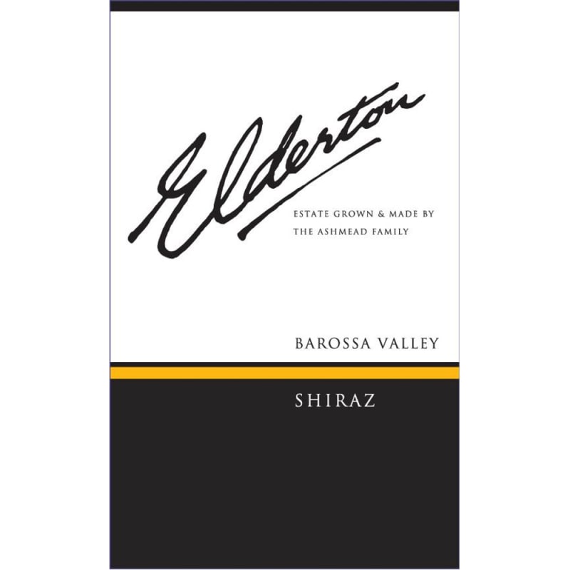 Elderton Shiraz 2013 Front Label