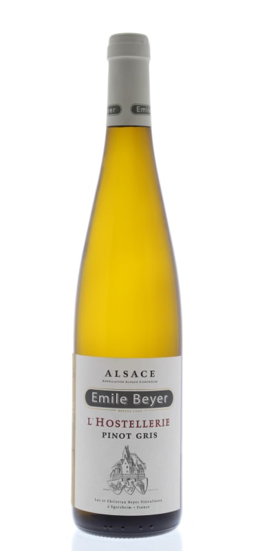 Domaine Emile Beyer Cuvee de l'Hostellerie Pinot Gris 2012 Front Bottle Shot
