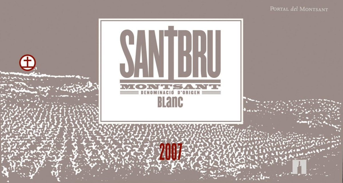 Portal del Montsant Santbru Blanc 2007 Front Label