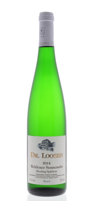 Dr. Loosen Wehlener Sonnenuhr Riesling Spatlese 2014 Front Bottle Shot