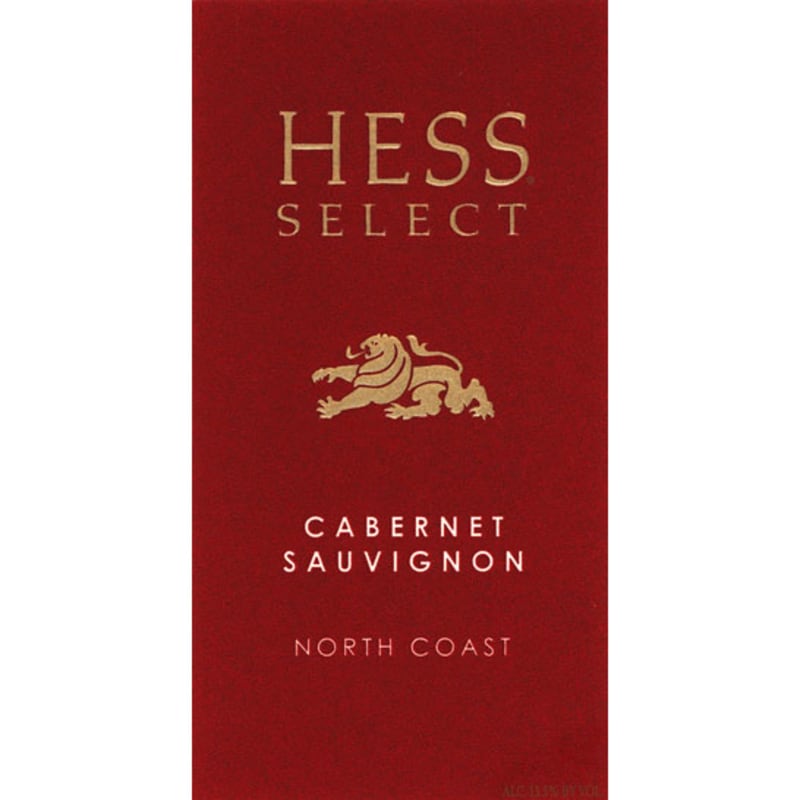 Hess Select Cabernet Sauvignon 2013 Front Label