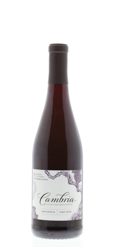 Cambria Benchbreak Pinot Noir 2013 Front Bottle Shot