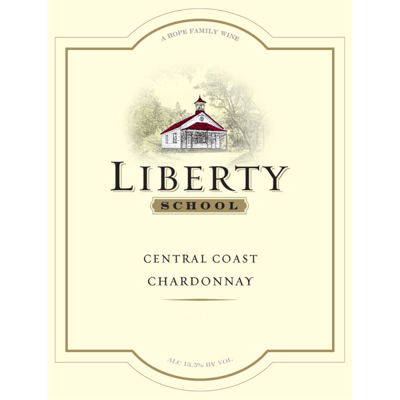 Liberty School Chardonnay 2013 Front Label