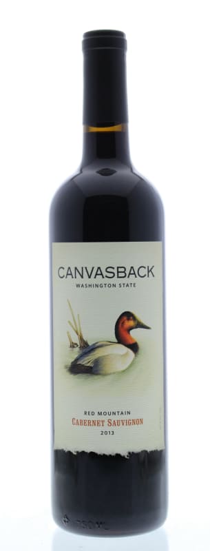 Canvasback Red Mountain Cabernet Sauvignon 2013 Front Bottle Shot