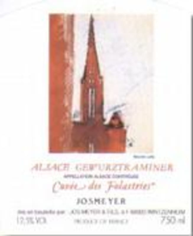 Josmeyer Les Folastries Gewurztraminer 1995 Front Label