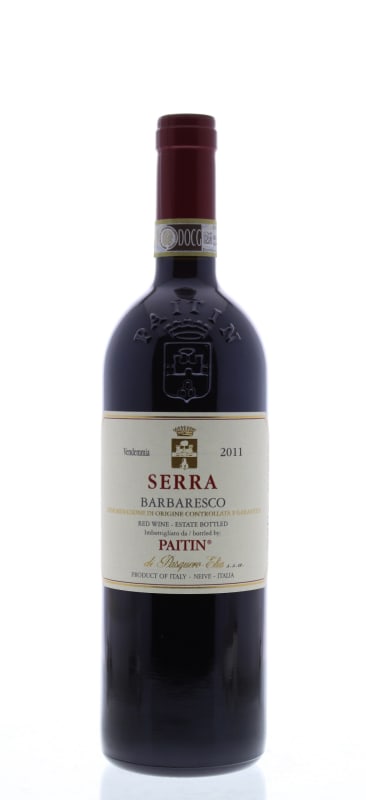 Paitin Barbaresco Serra 2011 Front Bottle Shot