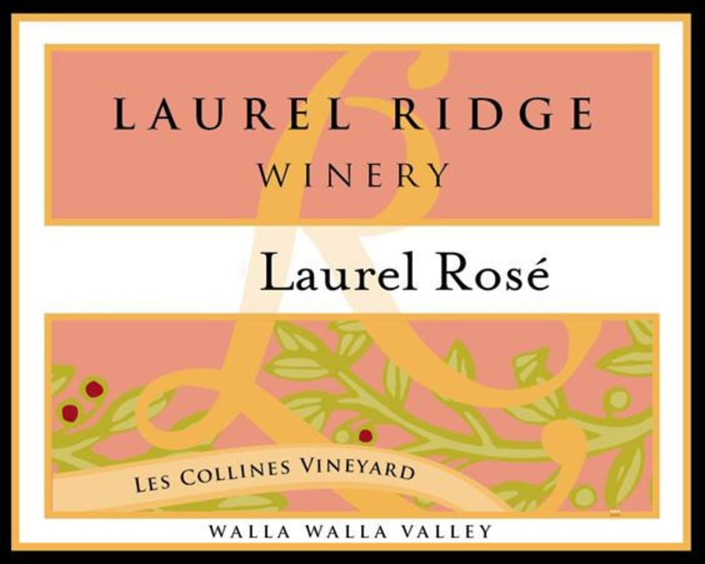 Laurel Ridge Les Collines Vineyard Laurel Rose 2015 Front Label