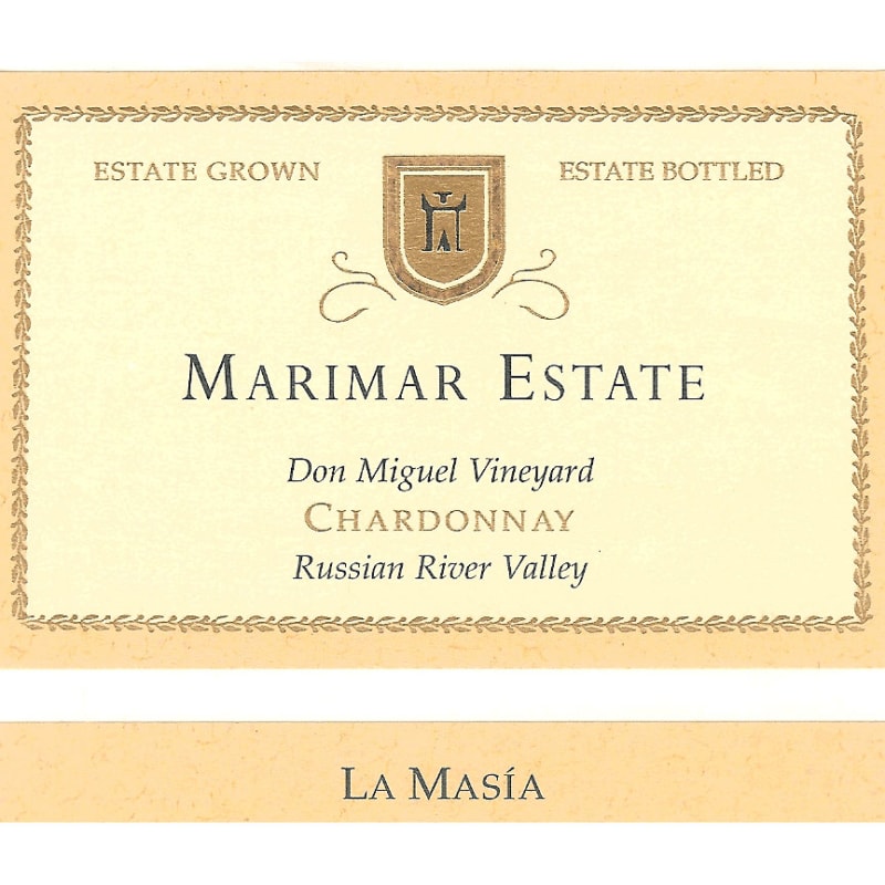 Marimar Estate Don Miguel Vineyard La Masia Chardonnay 2011 Front Label