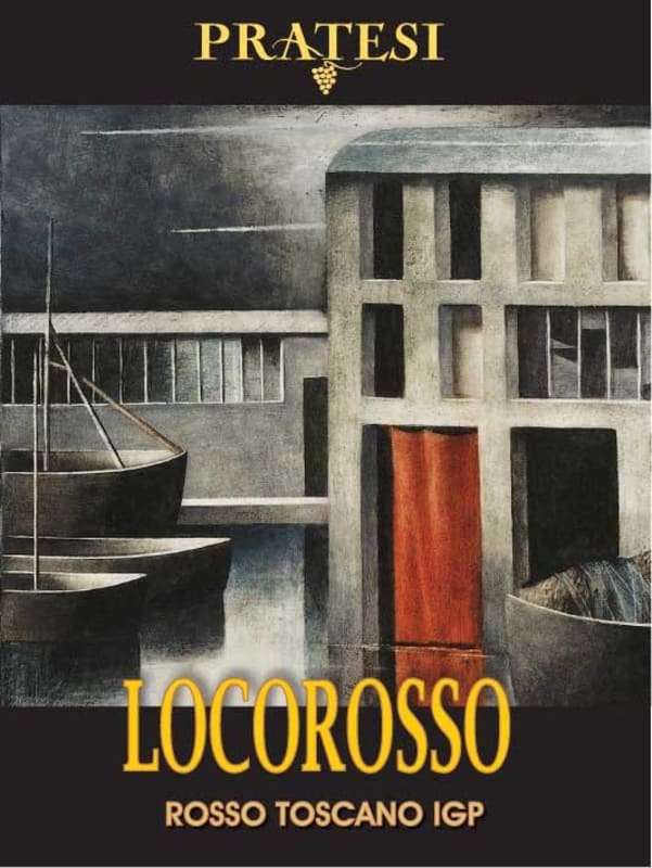 Pratesi Locorosso Toscana Rosso 2010 Front Label