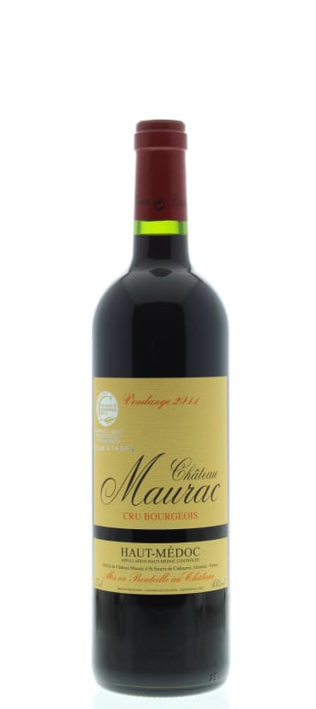 Chateau Maurac Cru Bourgeois 2011 Front Bottle Shot