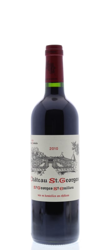 Chateau St. Georges 2010 Front Bottle Shot